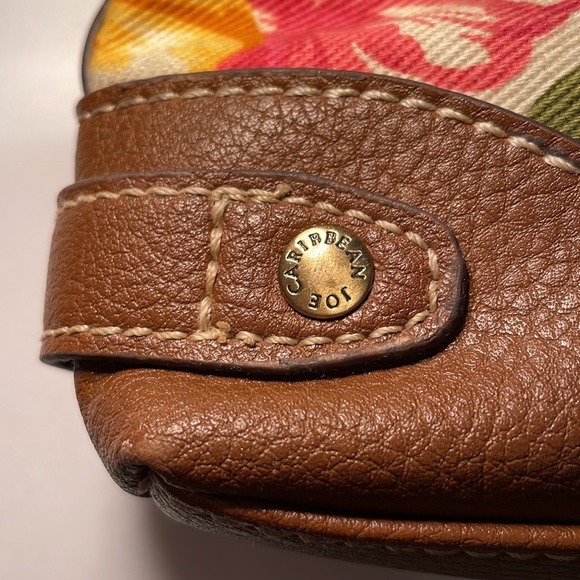 Caribbean Joe Floral Pattern With Brown Details Size Small - Picture 5 of 9